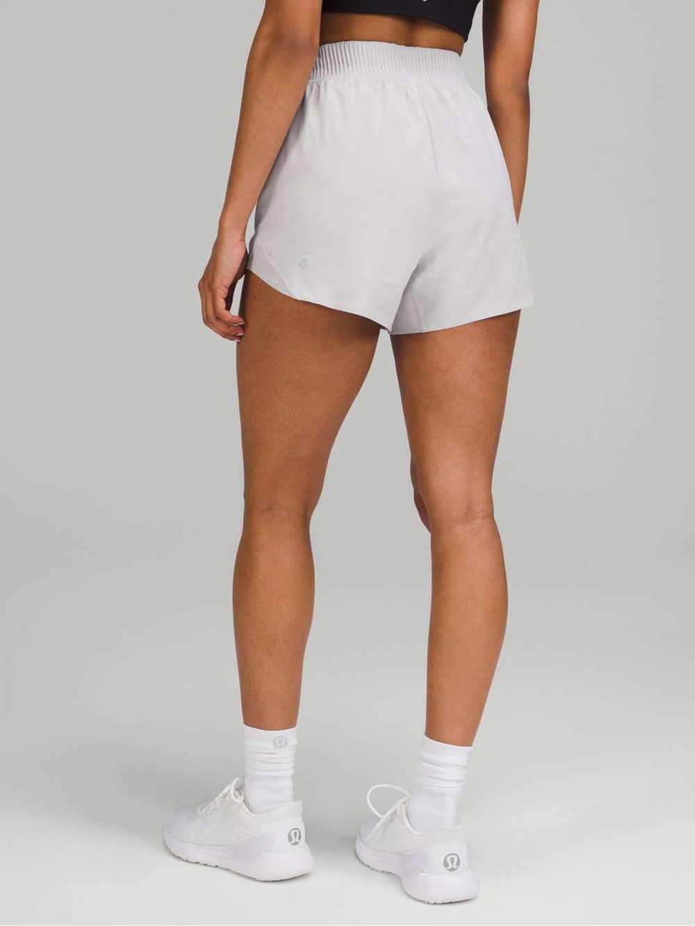 lululemon athletica Hotty Hot High-Rise Short 4" *Special Edition - Chrome - Picture 2 of 5